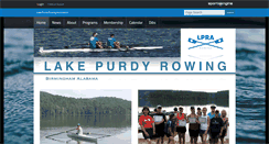 Desktop Screenshot of lakepurdyrowing.org